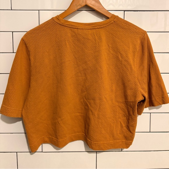 Varley Bexley boxy crop T-Shirt pumpkin XS - Picture 7 of 8